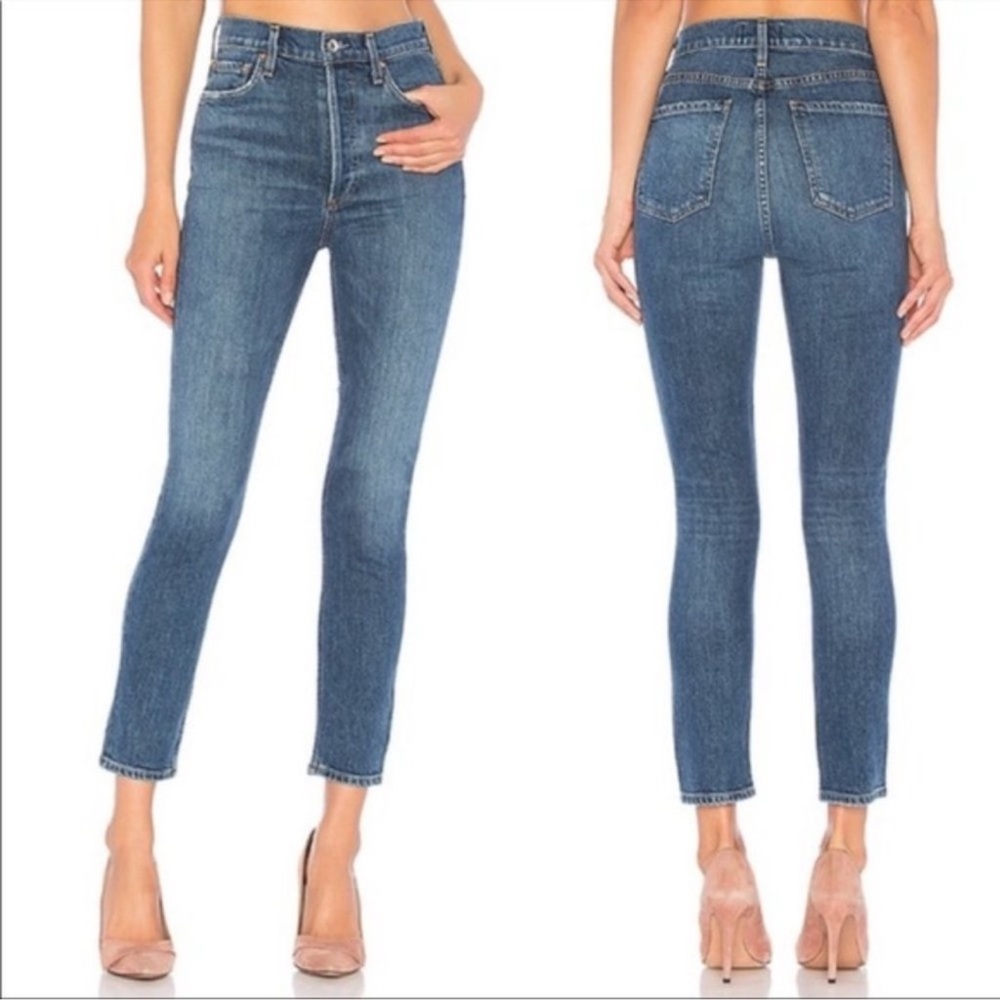 AGOLDE Nico High Rise Jeans NWOT - Picture 1 of 14